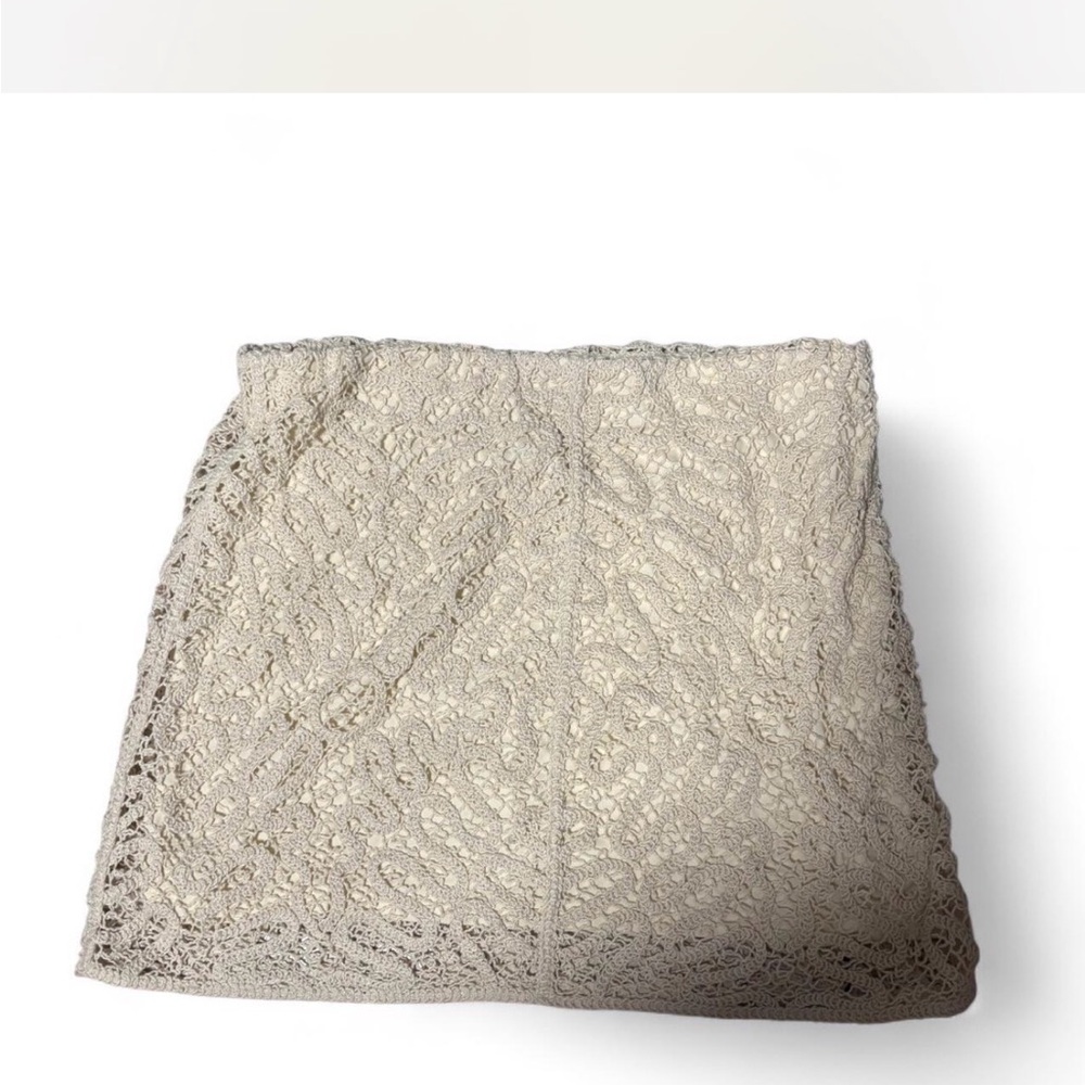 A New Day Cream Lace Skirt